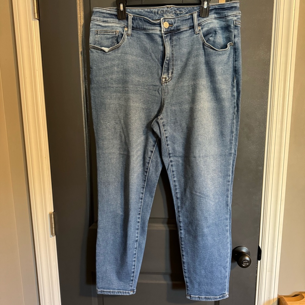 Maurice’s 16W medium wash classic high rise jeans
